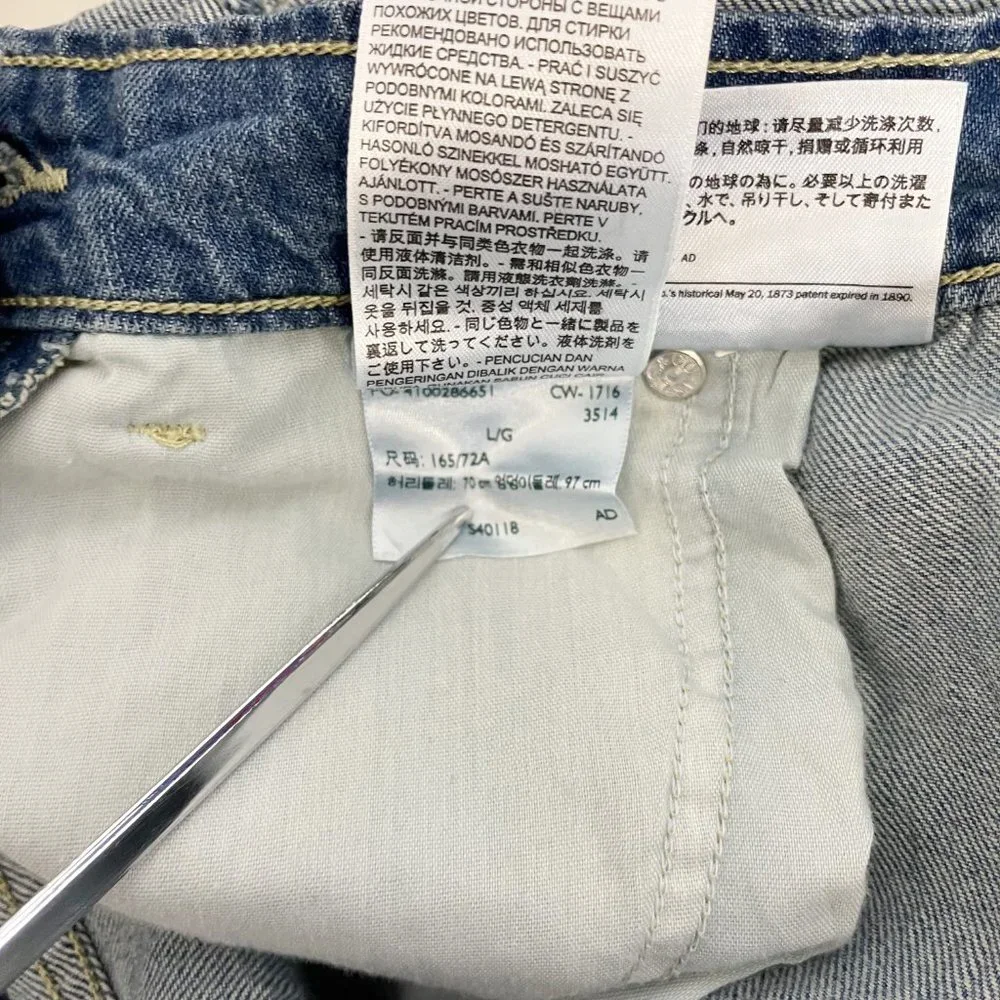 LEVI'S Denim Overalls - Size L - Picture 14 of 14